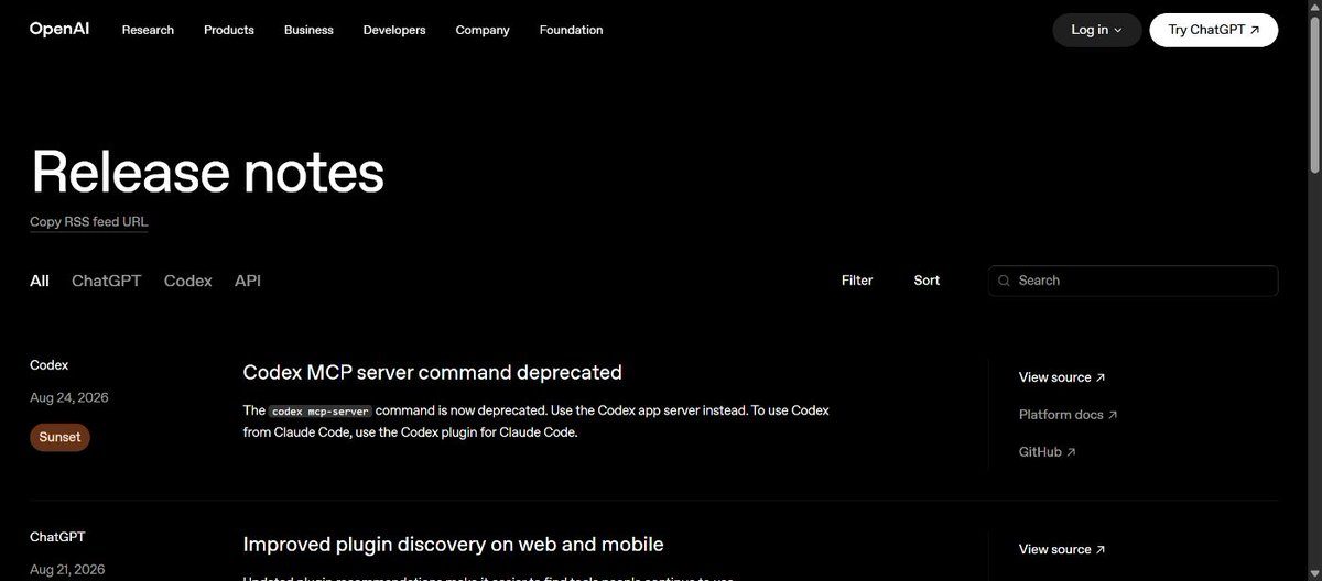 YRainGPT's tweet photo. 还在用 `codex mcp-server` 的可以改了，这条命令已经弃用。

官方现在让走 Codex app server。旧脚本暂时能跑，也别等彻底断了再修。

https://t.co/JjEnuOx8V8 https://t.co/y5DKpINVFp