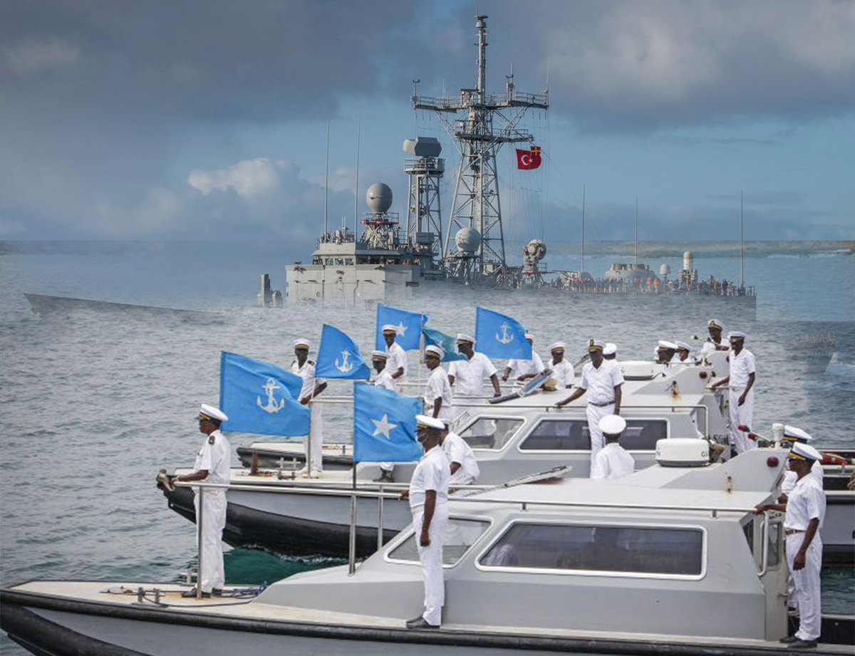 SONNALIVE's tweet photo. The Turkish Navy, operating with the Somali National Army, has freed the MV LATUF, the vessel seized by pirates off Jifle near Eyl in Nugaal region on 17 August, according to the Ministry of Defence.

The Ministry said the operation ran for ten days, that four boats used by the pirates were destroyed and fourteen of them killed, and that sustained pressure eventually forced the remainder to abandon the ship. Forces have taken full control of the vessel, which is continuing its voyage safely. The Ministry said the operation was carried out under the defence cooperation agreement between Somalia and Türkiye.
@MoDSomalia #Somalia #Türkiye