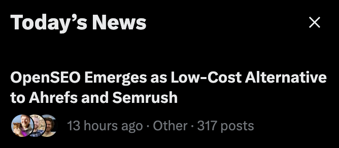 bensenescu's tweet photo. Cool to be trending for the first time! https://t.co/kK94uTHFkC