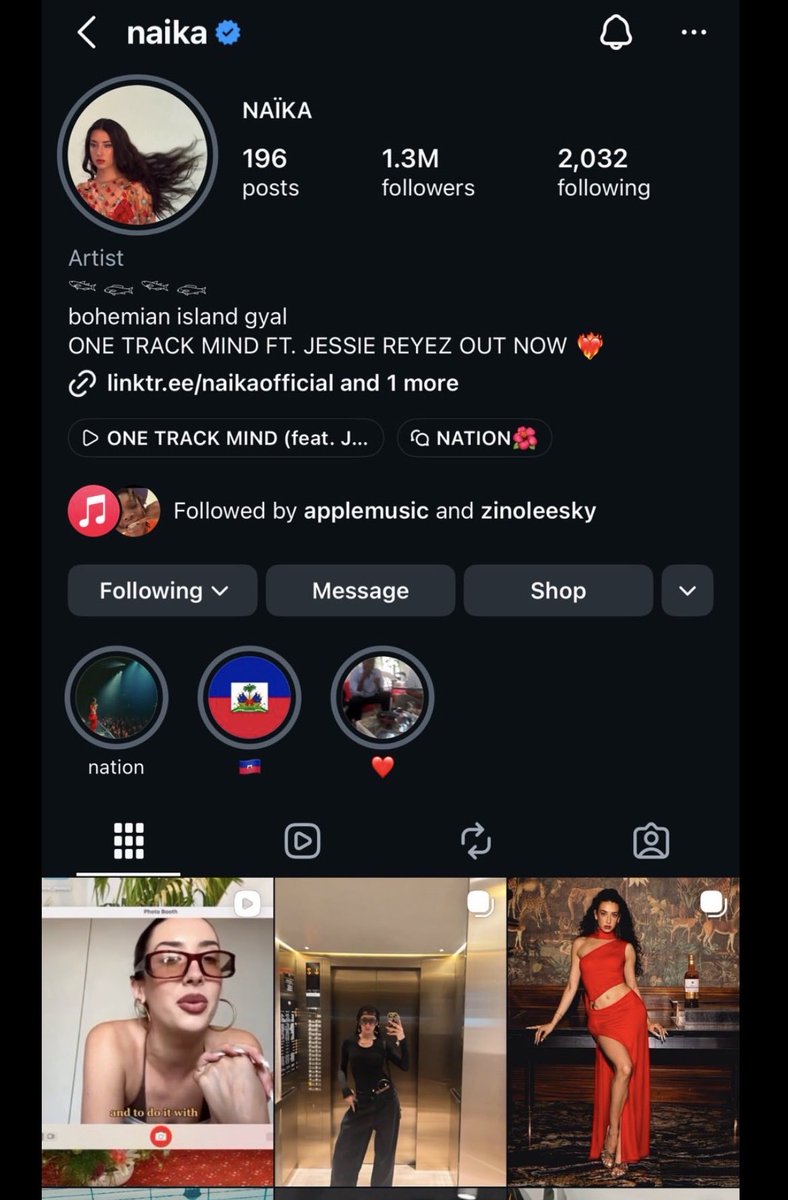 i_am_ticoleesky's tweet photo. Zinoleesky and Naïka just followed each other on Instagram yesterday. 🔥🚨🤍

Something big is coming ? 🚨🫂😭 https://t.co/6l6zTo7cDC