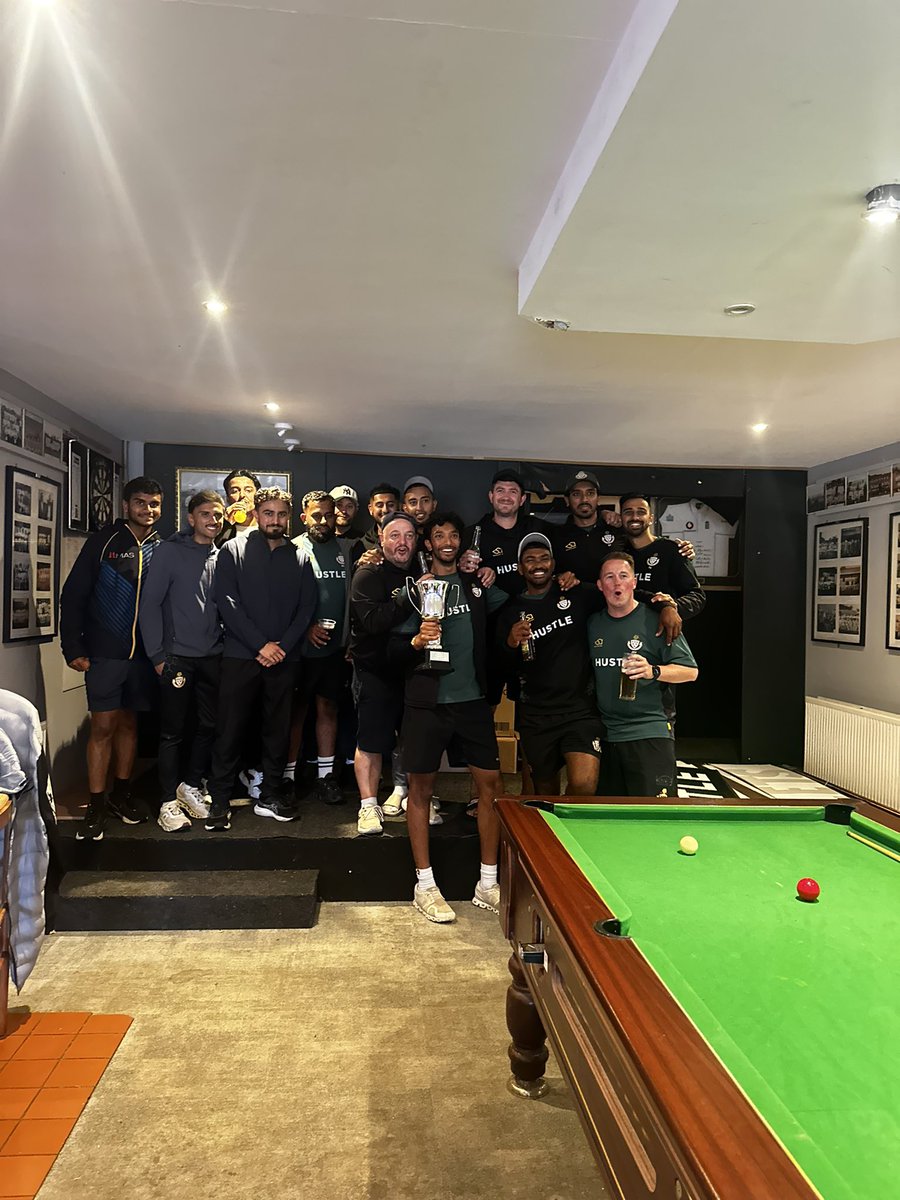 Ifieldcc's tweet photo. We’ve done it!! 2026 div 2 champions! Another shot at life in the premier league awaits. Amazing season from everyone involved and we are so proud of all the lads. CHAMPIONS 🏆 #1field 💚 https://t.co/e5cCQ83MOH
