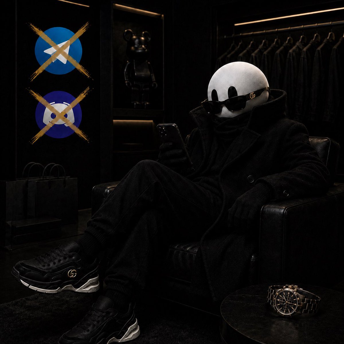 itsgrocci's tweet photo. GROCCI doesn’t do Telegram.
GROCCI doesn’t do Discord.

Grok lives on X.
So does GROCCI.

@itsgrocci is the only official account.
Everything else is fake.

GROCCI has no Telegram.
He has outfits.

$GROCCI https://t.co/P6aYbvn2cW