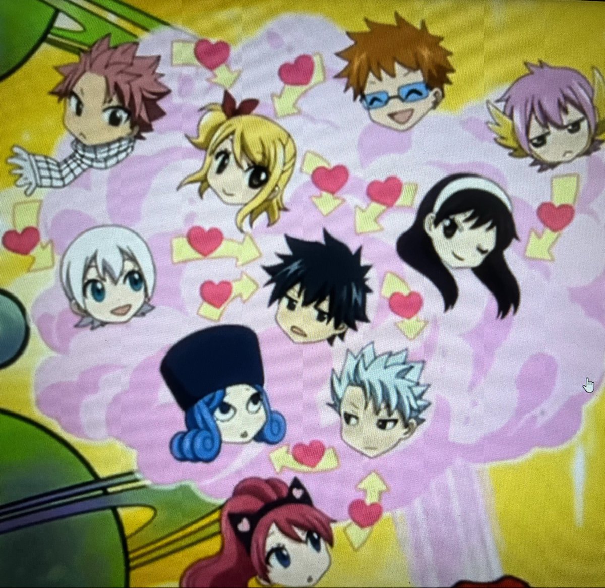 dragneelover's tweet photo. juvia’s love diagram always makes me cackle the fuck out she really was stressed😭😭😭😭 https://t.co/vorttfWpfc