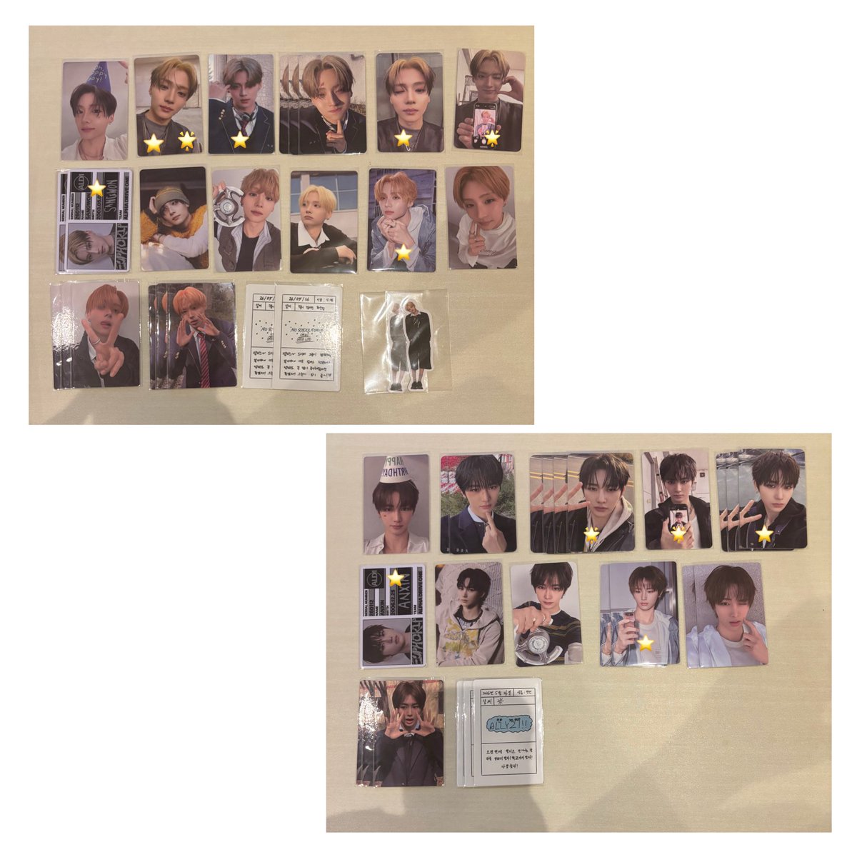 __dillp9's tweet photo. ALD1 ALPHA DRIVE ONE UNBREAKABLE:少年BEAST EUPHORIA トレカ 交換

譲）画像参照

求）同異種 リオ、シンロン（⭐️同種リオ、🌟同種シンロン 優先）

郵送でのお取引
お気軽にお声掛けください！ https://t.co/fpKjzWeb2e