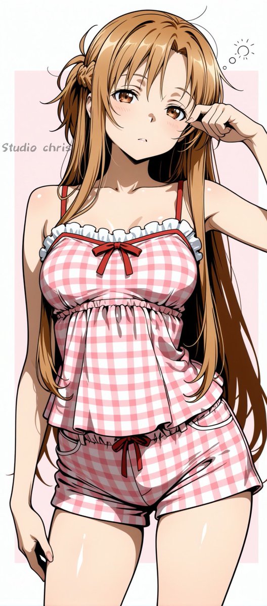 chris30ai's tweet photo. ちょっと眠たげ��アスナさん
「おはよ～」

アスナ / 結城明日奈
ソードアート・オンライン / SAO(SwordArtOnline)
＃ソードアート・オンライン https://t.co/PqXuiPNpd7