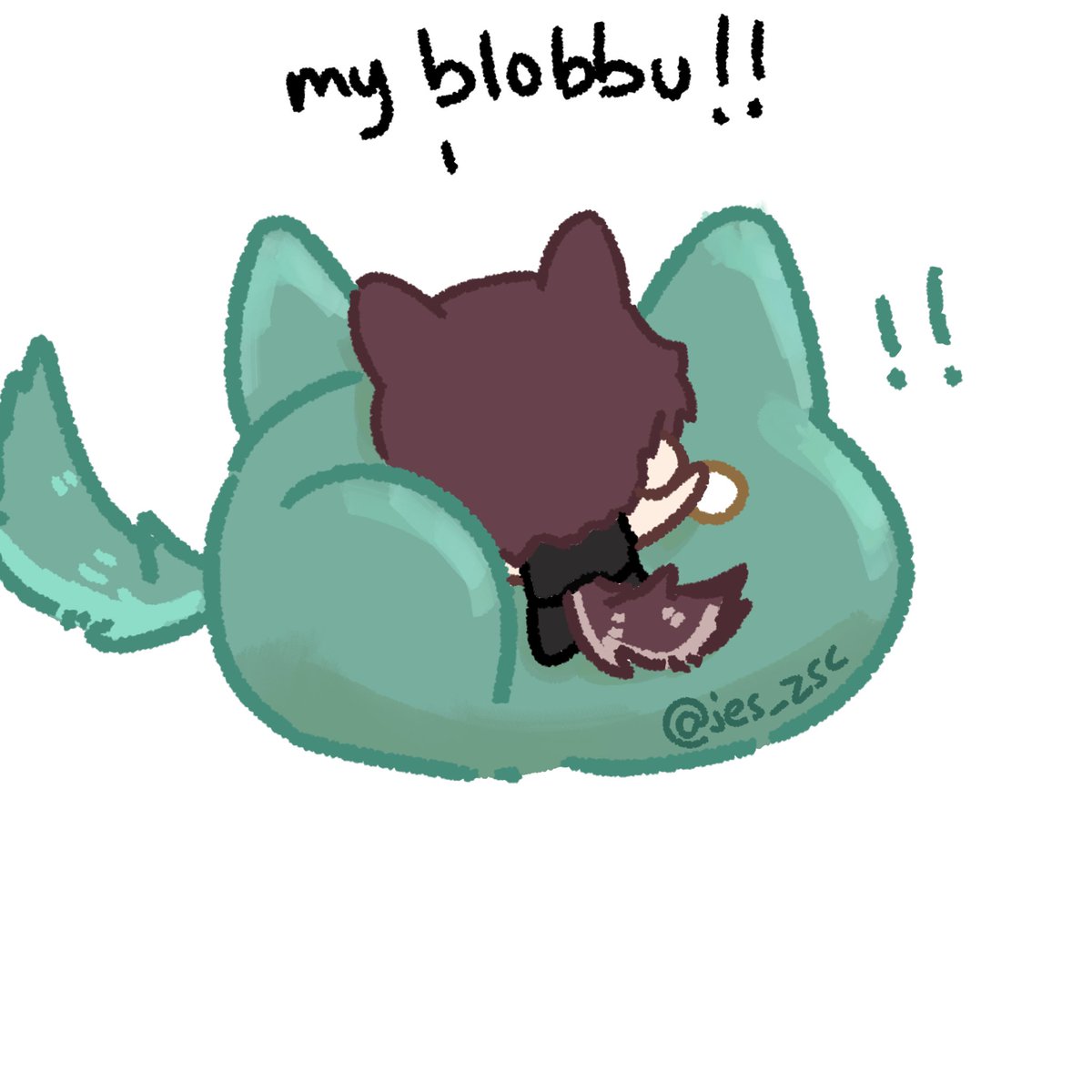 jes_zsc's tweet photo. Valval have blobbu now! https://t.co/XnCmhPfgYt