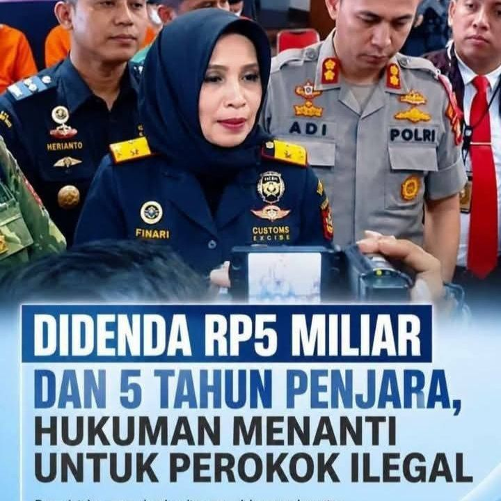 RA_leather's tweet photo. ⚠️SANKSI PEROKOK ILEGAL 🚬
5 Tahun Penjara Denda 5 Miliar

Jangan asal isap! Konsumen yang nekat membeli atau mengonsumsi rokok tanpa pita cukai resmi juga bisa terseret hukum. 

Berdasarkan UU Cukai Nomor 39 Tahun 2007, siapa saja yang kedapatan memiliki atau menyimpan rokok ilegal terancam hukuman penjara hingga 5 tahun serta denda berat maksimal Rp5 miliar.