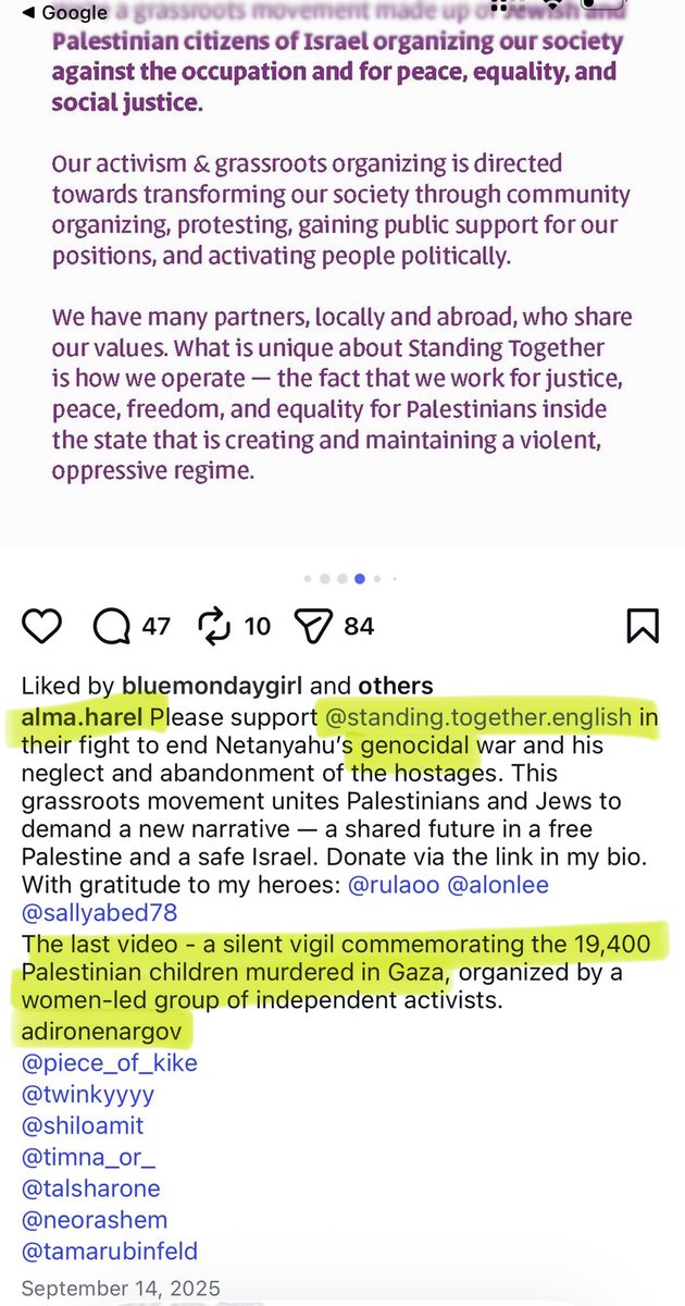 shibainusz's tweet photo. i love javier!!! and this director alma is also vocally pro-palestine https://t.co/ChVRYvSTBw