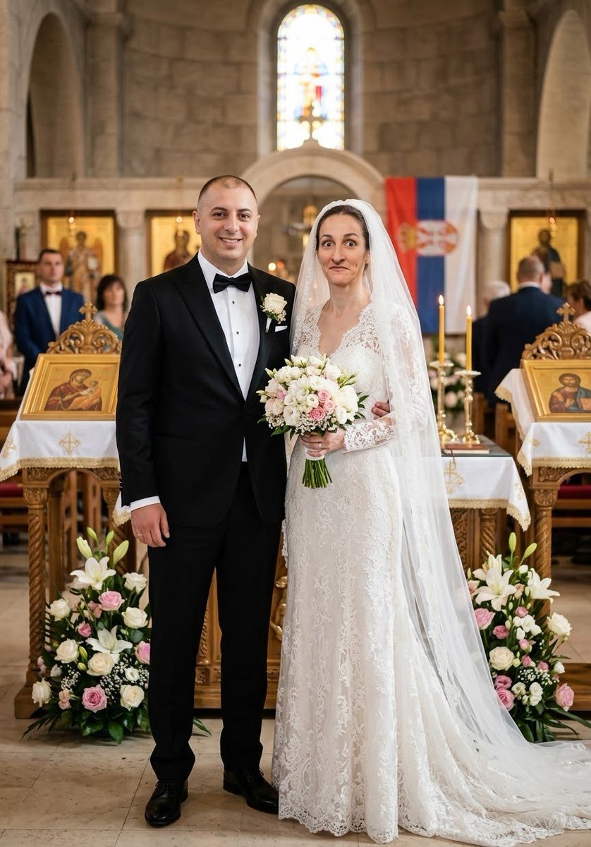 njpetrovicc's tweet photo. Mladencima srećno veselje! https://t.co/jZMSLCUArG