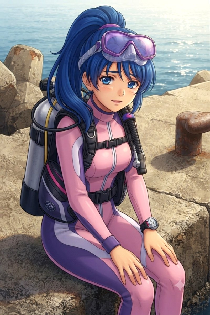 GarishBoy3144's tweet photo. #スキューバダイビング
#AI生成
#SCUBADIVING #scubagirl
#scubadivng
#AIart️️️️️️️️️️️️️️️️️️️️️️️️️️️️️️️️️️️️️️️️️️️
#wetsuit
#ponytail
今日は8月最後の日曜日。
毎日が酷暑で、外出を控えては冷房&AI生成浸りで過ごすばかりの今夏でした。 https://t.co/rzC8zy7FBl