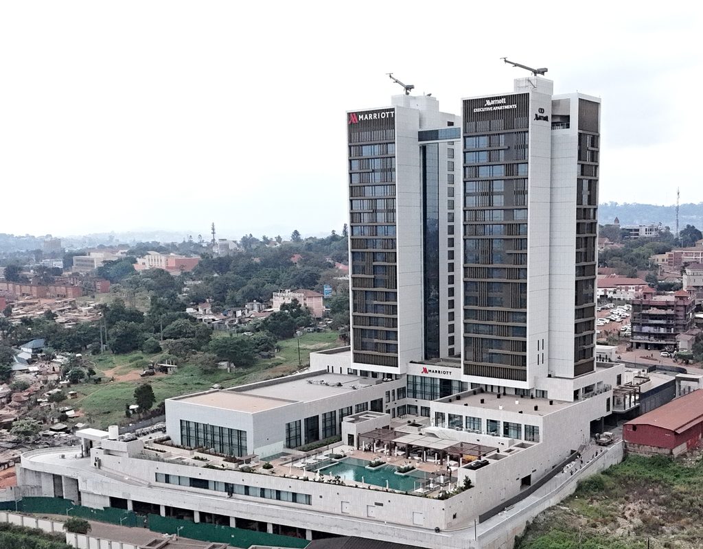 smsconstltd's tweet photo. 🇺🇬 President Museveni commended the SMS Construction Ltd team for delivering quality work on the Kampala Marriott Hotel.

He pledged more opportunities for local construction companies to contribute to Uganda’s development.

#SMSConstructionLtd #KampalaMarriott #Uganda #LocalCont https://t.co/v3QXmk2cRY
