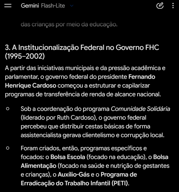 GroSsisergio589's tweet photo. @kvsMAIA @MafinhaBarba @eulaisgomes Inspiração começou lá nos anos 90 com o Renda Básica, começou a ganhar mais forma no governo FHC(Bolsa Escola, Bolsa Alimentação, Auxílio Gás), para de mentir e aí foi se desenvolvendo. Para de mentir. https://t.co/xeS7xqmoDK