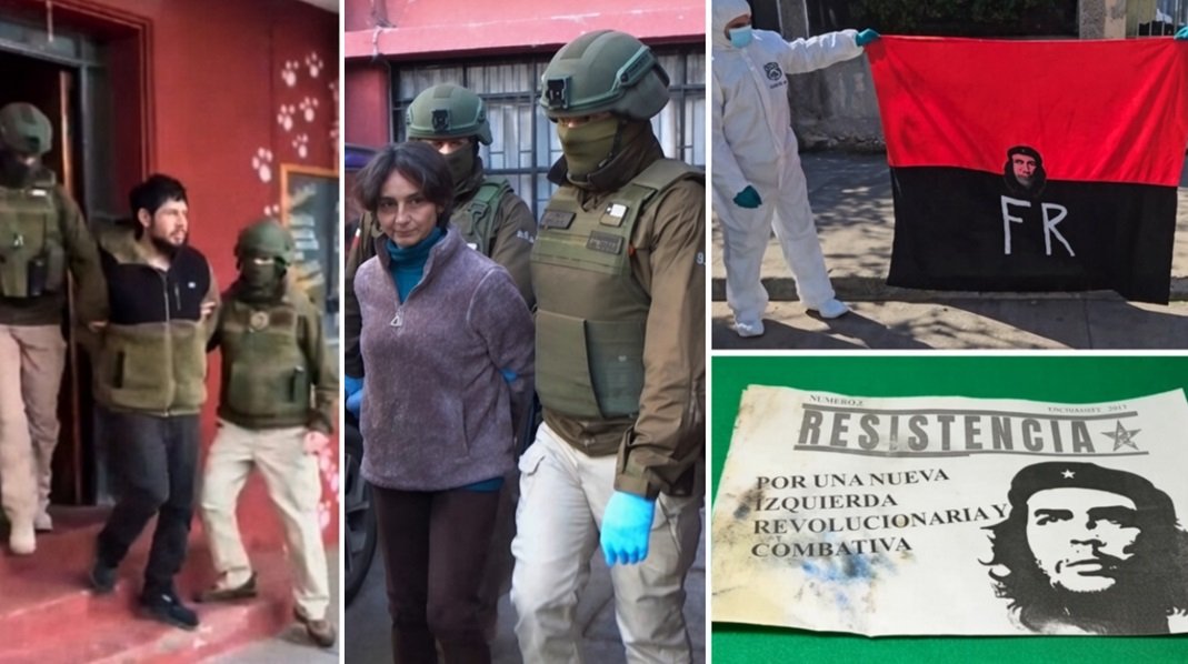 GAMBA_CL's tweet photo. Terroristas que pusieron artefacto explosivo en casa de Fernando Villegas pertenecen a célula anarquista del MIR https://t.co/sXWjG1PpvU https://t.co/LRs9jyEbL9