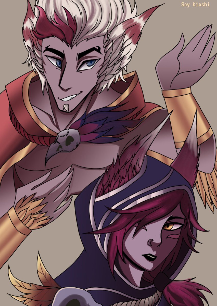 Kioshianiger's tweet photo. Rakan y xayah https://t.co/kpd6HDxGXx