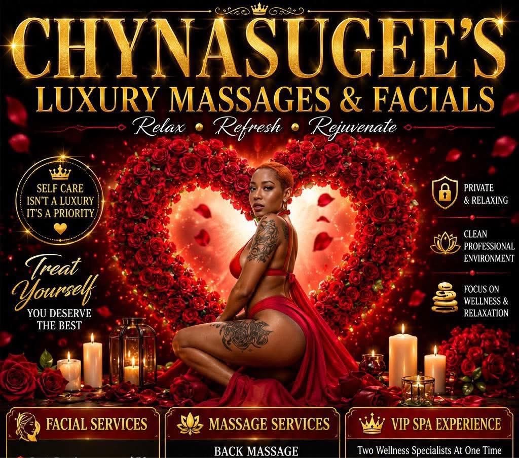 ChynaSugeesuuga's tweet photo. Doing Massages Today Book your spot Now!📲 https://t.co/cnahcOWXSp