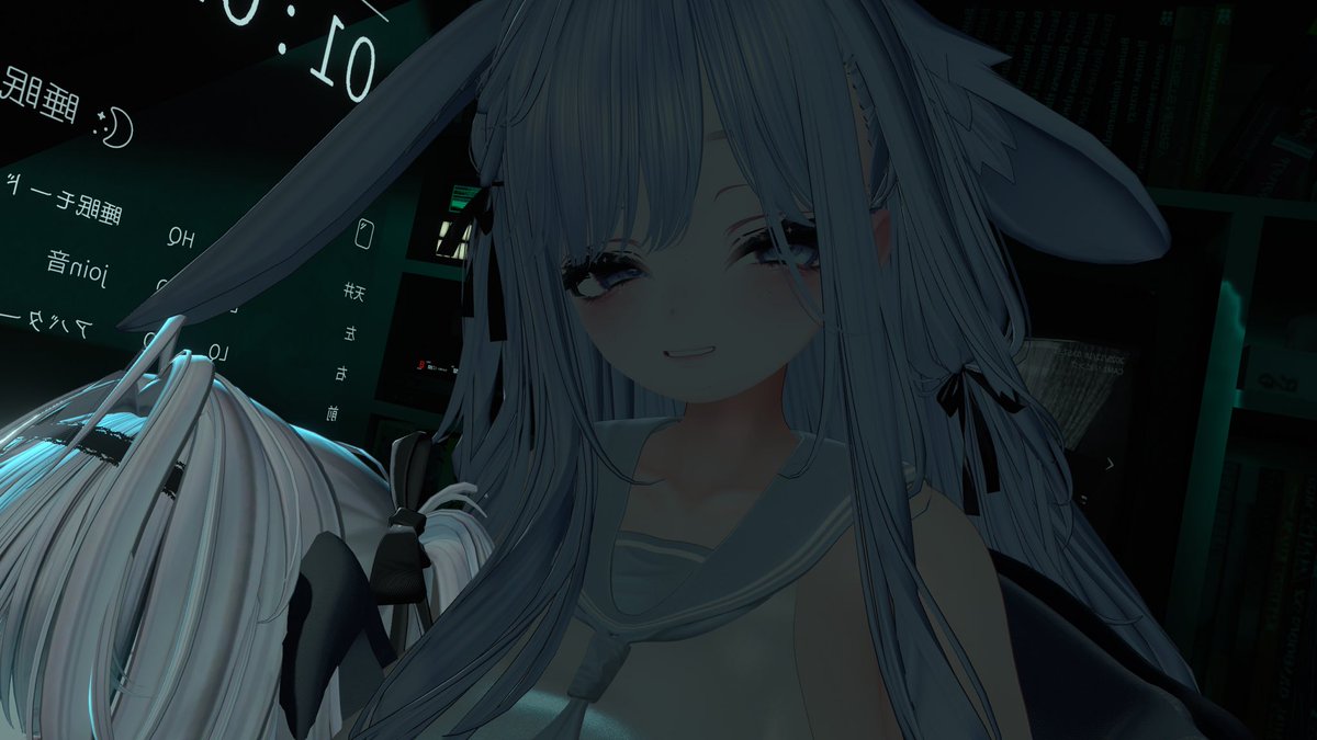 ice_vrc__'s tweet photo. えろおんなとホラゲー見てる https://t.co/scPxvuDkOT