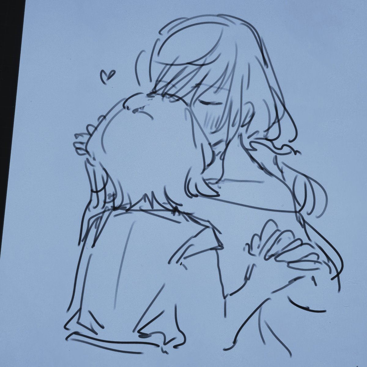 LT_LQ___'s tweet photo. 其实妻子还要高半个头，一想到这一点我就好兴奋…… https://t.co/a4rjBi193q
