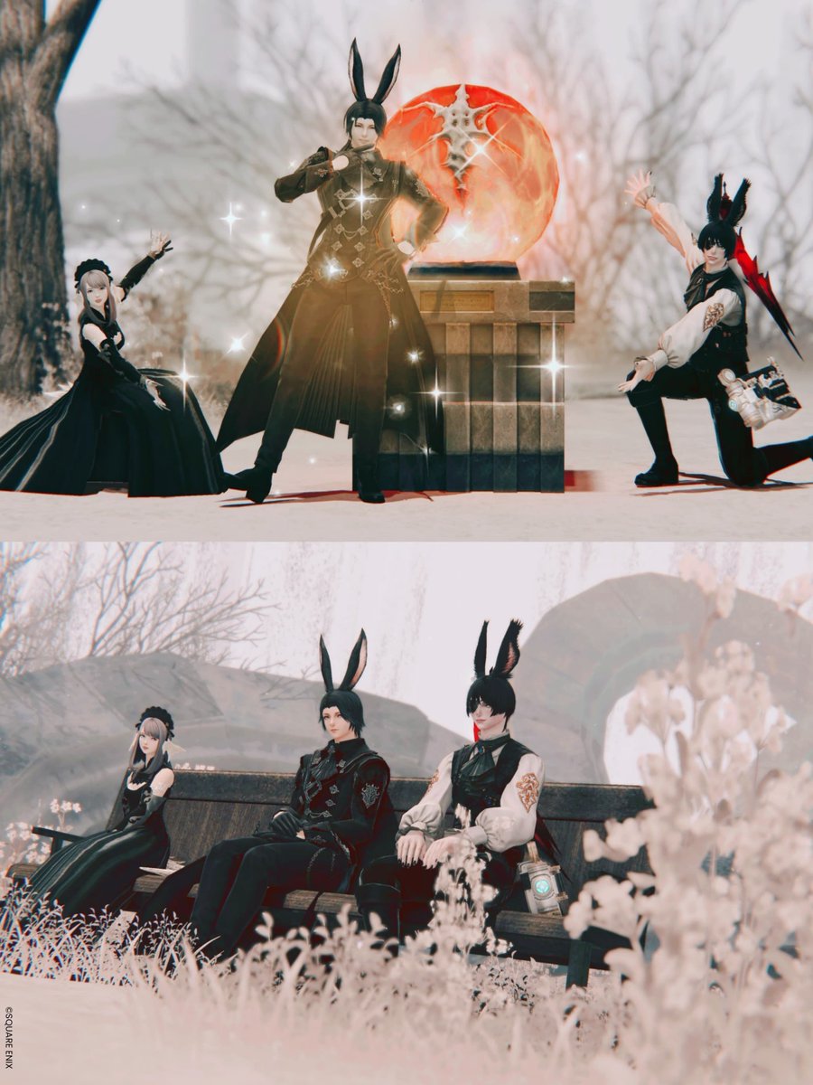 fujiffxiv's tweet photo. 死者宮200までありがとう🎃✦.*
途中で危ないとこもあったけど楽しかったし、ポトレも武器も交換できてよかった( 'ω' و(و"🎶 https://t.co/mfSQRB5Bfj