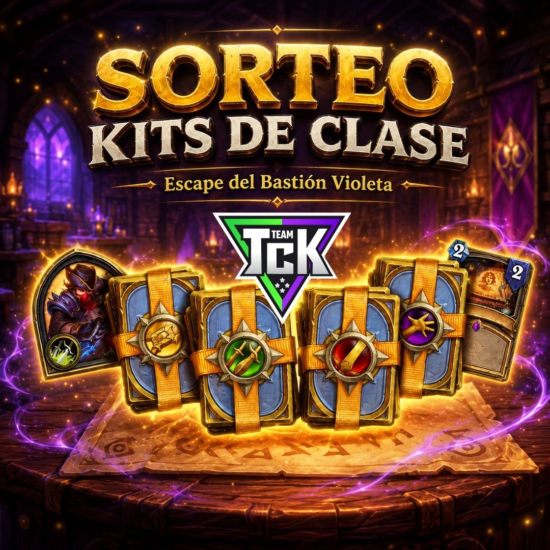 TcK_HS's tweet photo. 🍀Sorteo de Kits de Clase 🟣Escape del Bastión Violeta  
Gracias a @PlayHSLATAM ¡tenemos 2 códigos para sortear! 

Participa:❤️&amp;🔁
Comenta: ¿Qué héroe elegirías para entrar al Bastión Violeta?

🗓️Sorteo:  31/08 

#HearthstoneLATAM #HSKitsDeClase https://t.co/GlpSqKNBIu