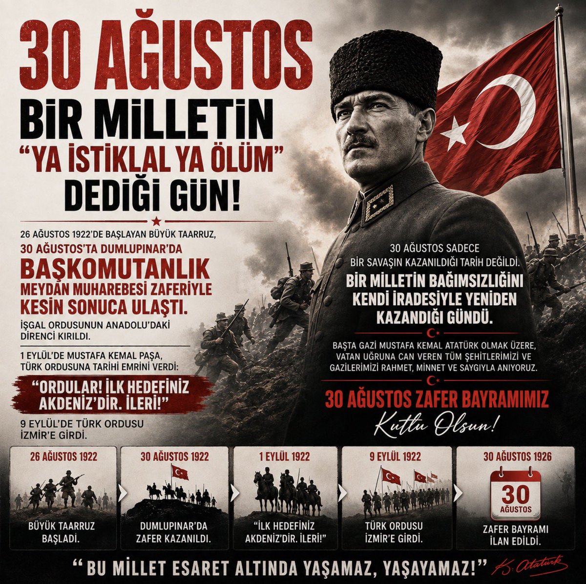 aykiri's tweet photo. “Türk milleti esaret altında yaşamaz, yaşayamaz.”

Mustafa Kemal Atatürk https://t.co/Z5nom4tvLB