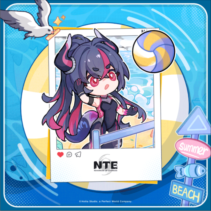 LunaWhitemane's tweet photo. @NTE_GL #SummerDate
Is this what they call a *roaring* hot summer?😏 https://t.co/ixHDxmER4m