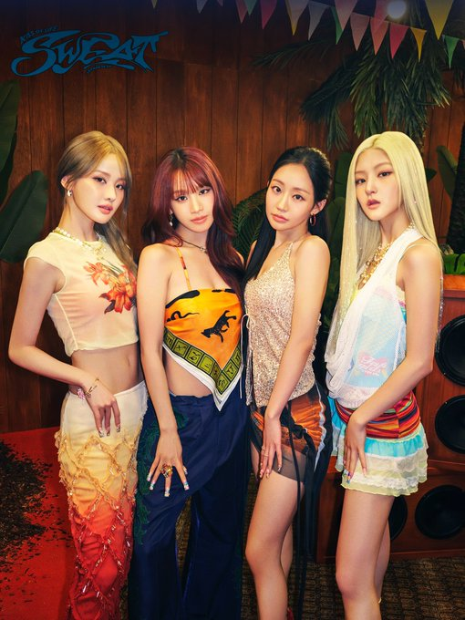 _Kpop_Stats_'s tweet photo. KISS OF LIFE releases the second concept photos for their Japan 2nd mini album “SWEAT -JAPANESE EP-.” https://t.co/BuToyyz2Tf