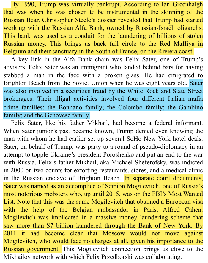 toxictiramisu's tweet photo. Trump attended a 1989 party on Robert Maxwεll's yacht (Lady Ghislaine) where Maxwεll was working w/ Mogilevich. In the 1980s, Trump Tower became a Russian mafia money laundering hub. After Trump's $4B bankruptcy, his 2000s bailout came via 3 Seabecco companies tied to Mogilevich. https://t.co/8gyf5Zbbkb