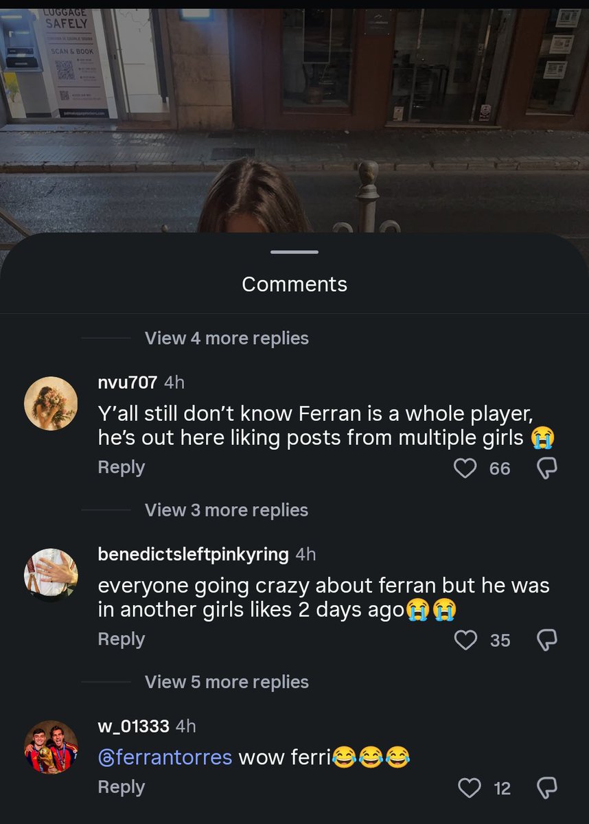 celinerm26's tweet photo. Ferran update/fan accounts.A request-  can we not update whom Ferran is following or liking which girl's post. Let him live in private. We r bringing dis in focus and  haters are going to those profiles and asking why does Ferran miss,do u like Ferran.We don't want more hatred🙏🏻 https://t.co/qQ8p5rju6x