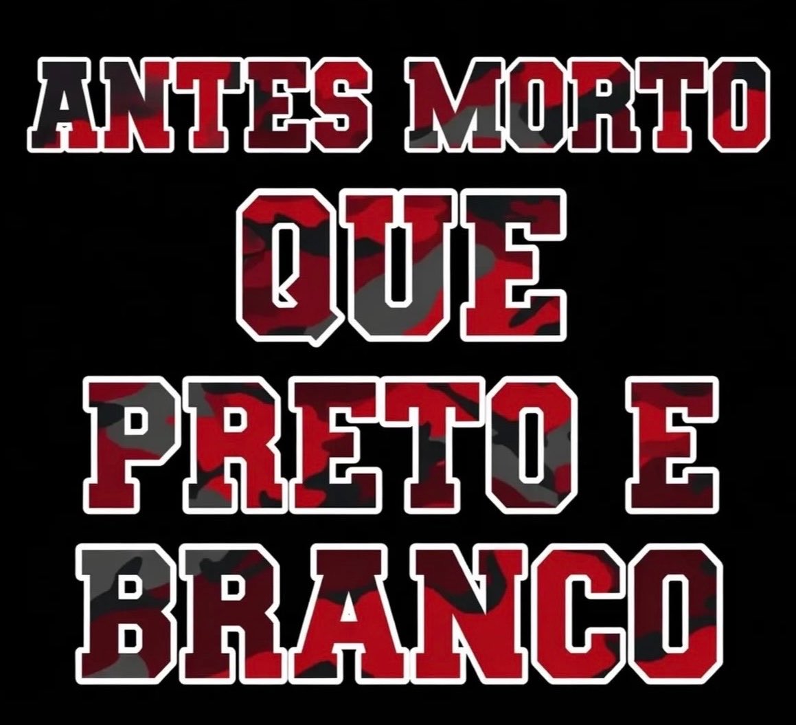 adm_orgcrf's tweet photo. ANTES MORTO DO QUE PRETO E BRANCO | ATIVIDADE REDOBRADA 🔴⚫️ https://t.co/wxOPmVgL1d