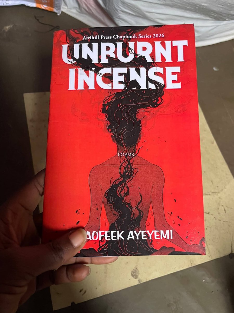 feliscatuspress's tweet photo. Sealey Challenge — Day 29

Unburnt Incense by @Aswagaawy invokes poetry that moves through personal and spiritual terrain with a quiet intensity.
Faith, memory, and the ordinary textures of survival sit close together to reveal esoteric delight.
#SealeyChallenge
#FelisCatusPress https://t.co/8FnXBpoXgT