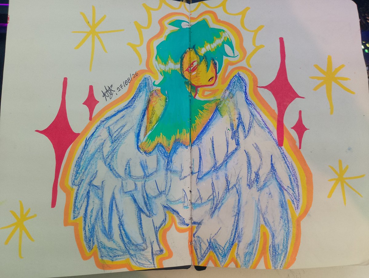 senjwu_'s tweet photo. Pra inaugurar o sketchbook (・∀・)
#art #claravalac https://t.co/vn733bnVt9