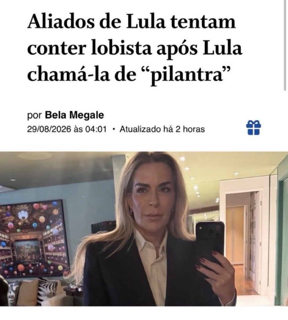 nelsonpaffi's tweet photo. Será que ela está sofrendo ameaças? https://t.co/T54kF3DTth