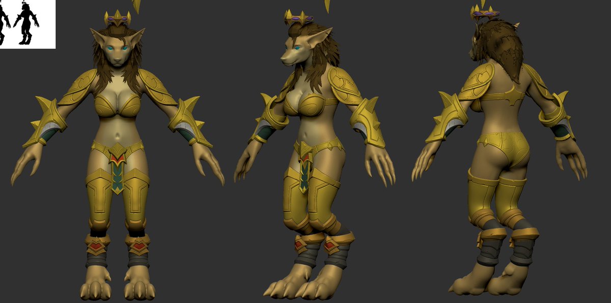 Worgan_Freeman1's tweet photo. Armor comm for a pretty worgen warrior 🐺
#worgen #worldofwarcraft https://t.co/VB01U3SwtY