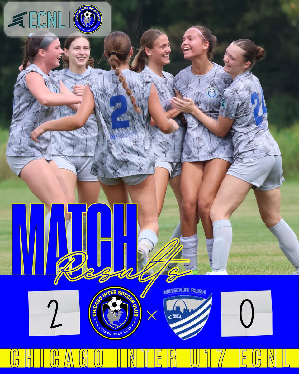 InterECNL2028's tweet photo. Season opener ✔️
Clean sheet ✔️
2-0 win over Missouri Rush U17 ECNL! 
#MoreThanAClub 

@chiINTER @ECNLgirls https://t.co/mNwiiMCXnb