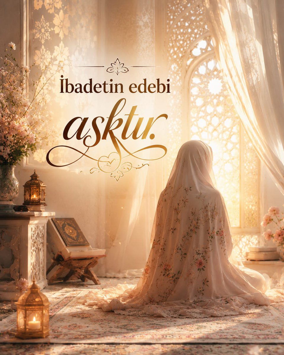 KTMutfak's tweet photo. İbadetin edebi, aşktır.

İnsan, yapmış olduğu ibadetleri Allahu Zülcelal emrettiği için değil, Allahu Zülcelal'i sevdiği için yaparsa ibadetin edebine kavuşmuş demektir.

Edeb sahibi; öğle namazı okunur, ikindiyi bekleyemez. Nafilelerini kılar, kaza namazlarını kılar. Böylece bu zatta ibadetin edebi hasıl oldu demektir.

Bu edeb onu rahat bırakmaz teheccüte kaldırır, işrakta rahat bırakmaz işrak kıldırır, duhada rahat bırakmaz duha kıldırır, evvabinde rahat bırakmaz evvabin kıldırır, dili rahat bırakmaz salavat okutur, cebi rahat bırakmaz sadaka verir, vücudu rahat bırakmaz hizmet eder.

Edeb sahibi Müslüman adamın hayatta boş vakti yoktur.

Amellerin edebi amellerin sevabından değil, amellere muhtaç olduğumuzun bilincinden gelir.

Amele muhtaç olduğunu bilmeyen, Allahu Zülcelal'e kul olamaz.

Allahu Zülcelal'e kullukta yolculuk yapmak amellerle ilişkilendirilmiştir. Ancak bu ilişkinin mahiyetinde Mahiyeti İlahi yerine mahiyeti nefsani ön planda tutulursa amelin edebi ihdas olunmaz.

~ Seyyid Muhammed Ruhi Hazretleri 

📚 Edeb Kitabı