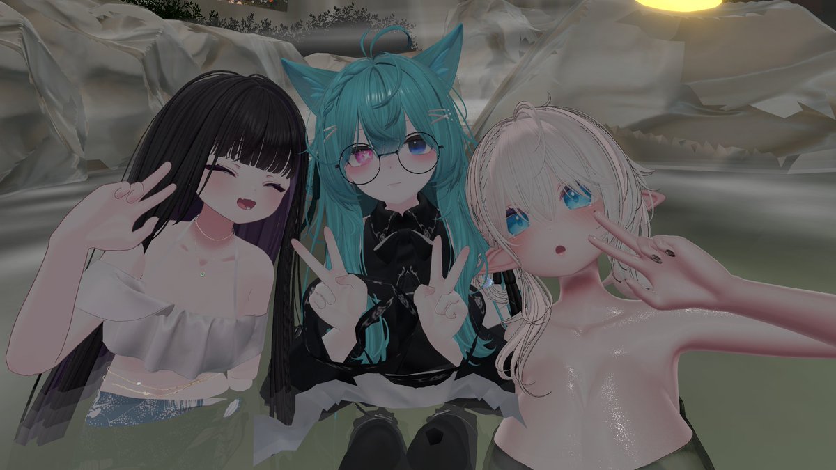 chirupia202604's tweet photo. 昨晩はドキドキ♡Chirupia川遊び♡（最終回）にお越し頂き誠にありがとうございました。夏季限定水着企画はいかがでしたでしょうか！皆様の夏の思い出になれていれば幸いでございます！
来週からは通常営業に戻りますが今後ともチルピアをよろしくお願い致します！
#Chirupia_VRC https://t.co/JGPXoBk1kO