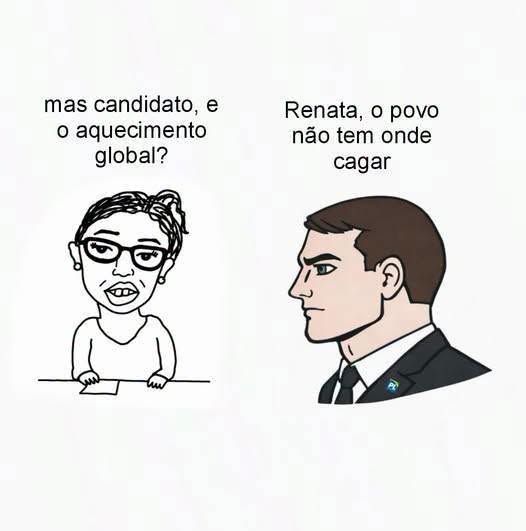 cortesdochief's tweet photo. Renata, a gente tá perdendo pra Índia em saneamento. Eles misturam suco com o pé, Renata. https://t.co/nlJWOQRvQp