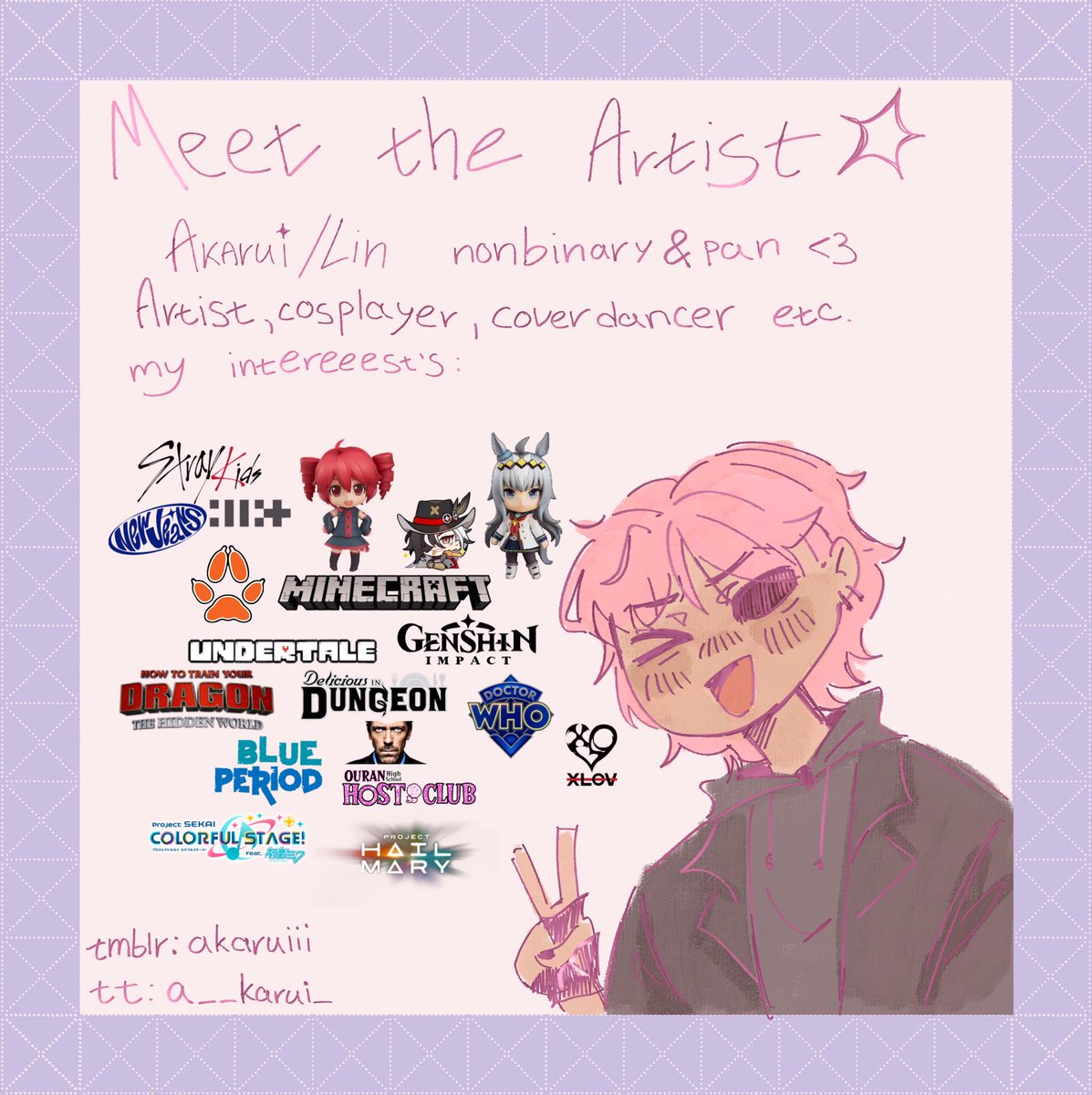 Akarui_hleb's tweet photo. INFO POST | Meet the artist 🖇️ 

Might update this later! If u have any questions, please dm me :3  
#art #CommissionsArt https://t.co/Pj99ML6Q5Q