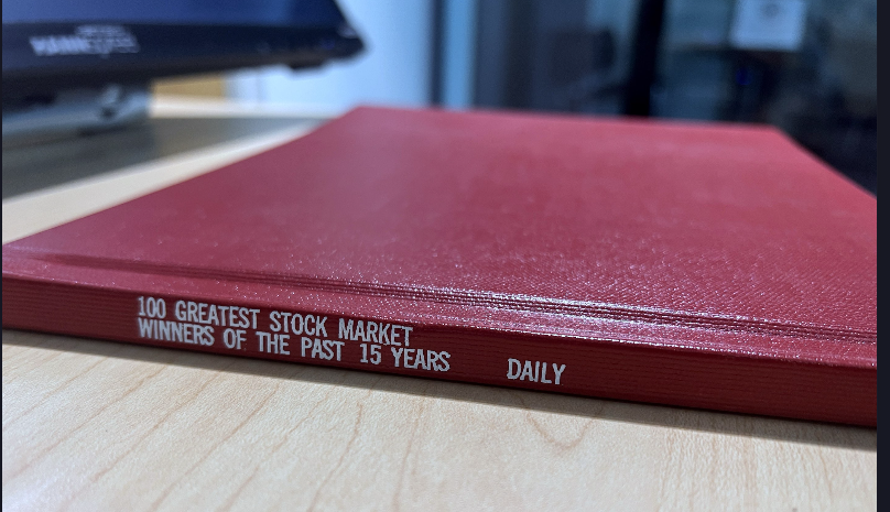foooshay's tweet photo. I found this treasure "The 100 Greatest Stock Market Winners of the Past 15 Years~1977~ William O'neil " from @cincylibrary   Here is the digitized pdf https://t.co/5rLx0ir7xc  @mwebster1971 @IBDinvestors https://t.co/FkFRRkYfHj