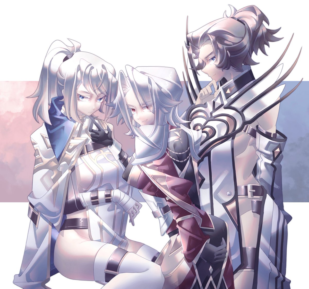 fencheng3's tweet photo. 最終ボス(アレクセイx)♂⇆♀
#テイルズ https://t.co/ushQEw4NMT