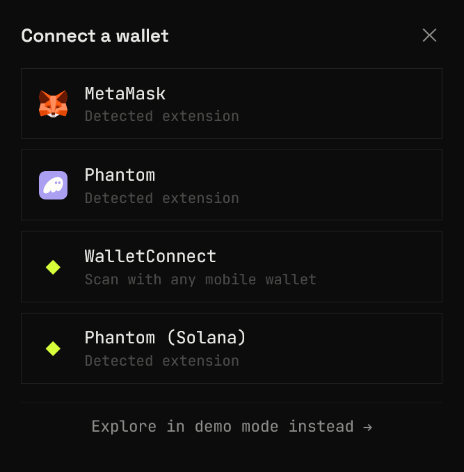 citadexfi's tweet photo. 100% safe.

You can try our demo mode to explore Citadex without connecting your wallet. https://t.co/bul6GXd4H8