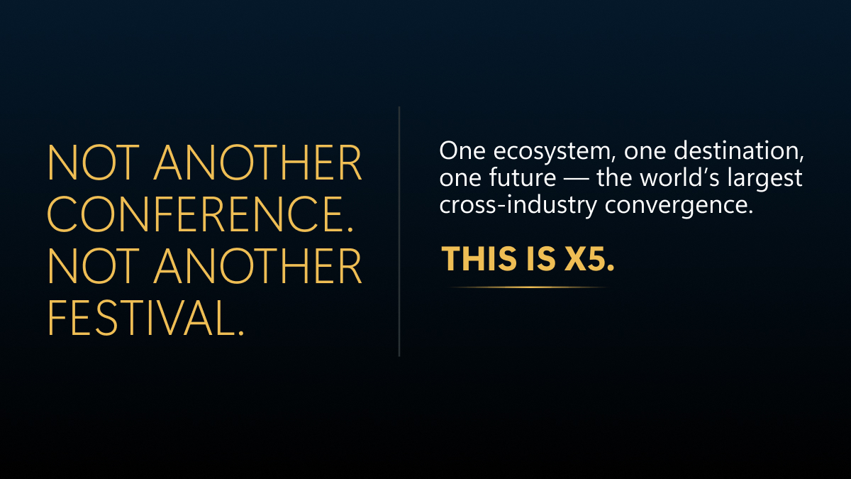 x5convergence's tweet photo. X5 Convergence: a cross-industry ecosystem of conferences, exhibitions, performances, launches, and summits across Utah's Wasatch Front.

Where ambitious ideas meet the people and resources to move them forward.

One destination. One connected experience.

#X5Convergence https://t.co/j7DEHLVErG