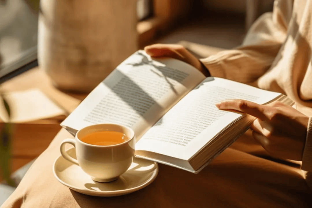DreamsrPOSIBLE's tweet photo. Cozy night in: warm tea, a good book, and the soft glow of my lamp makes everything feel right. ， https://t.co/twQX9pD75m