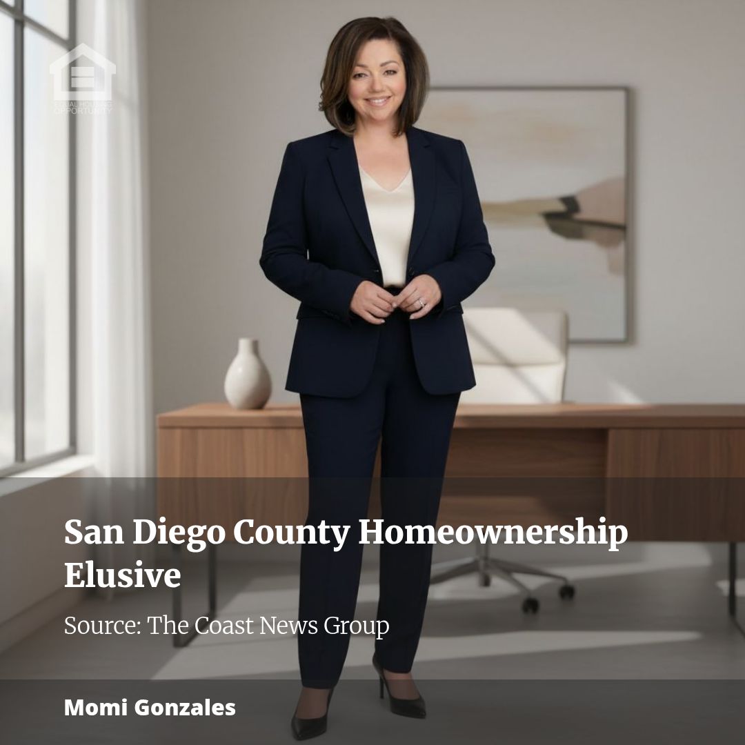 MomiRealtor's tweet photo. San Diego County Homeownership Opportunities Continue to Grow
The latest numbers highlight just how challenging homeownership remains for so many families here in San Diego County. With a median home price of $1.075M, only 17% of local households can afford to buy—requiring ... https://t.co/RhjMxsju7q