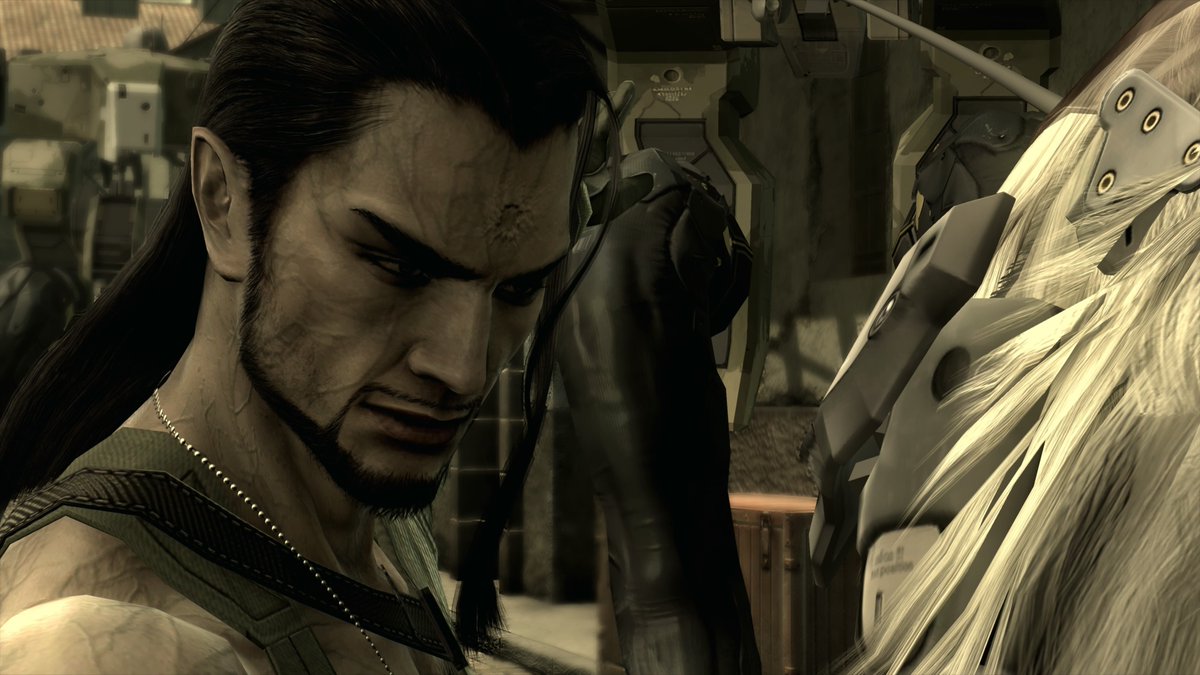 alphadrew88's tweet photo. "You too, immortal?"

"No.  I just don't fear death."

#METALGEARSOLID #MGS4
#PS5Share @HIDEO_KOJIMA_EN 
@Metalgear @METALGEAR_Dev https://t.co/1DCDSthDlr