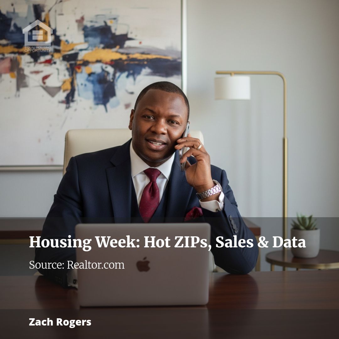 RealEstateIRL's tweet photo. Housing Week Ahead: Hottest ZIPs, Existing-Home Sales, and Data Center Deep Dive
A quick look at what’s coming up in the real estate world next week: we’ll see the 2026 Hottest ZIP Codes report, analysis on how AI and data centers are shaping local housing markets, the July ... https://t.co/sjy4w1KP2Z