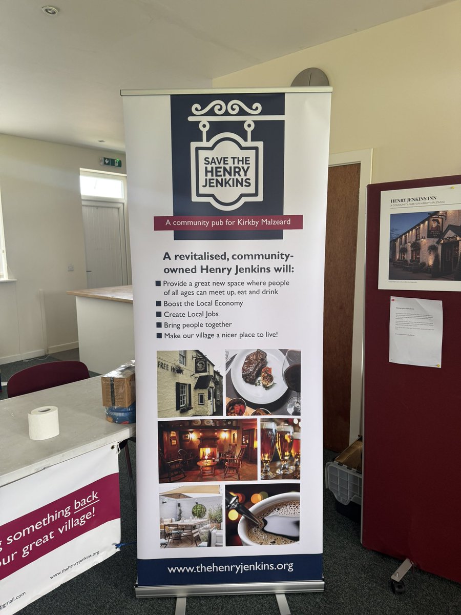 ThePubChampion's tweet photo. Delighted to support the #HenryJenkins beer festival in #KirkbyMalzeard &amp; the ongoing community campaign to buy this historic village #pub 🍻

This case shows the fundamental flaws regarding planning law &amp; #pubs &amp; it’s the council &amp; Government woke up &amp; acted! cc @JulianSmithUK https://t.co/SQ7NLRnIhE