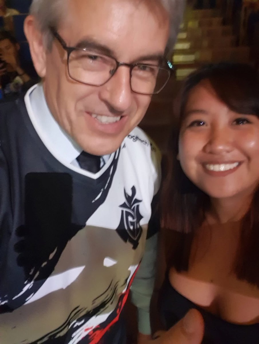 raizaaa's tweet photo. Telling Caps I took a photo with his Dad back in 2019 and finally now with him 😆 https://t.co/zjRVzs677Y