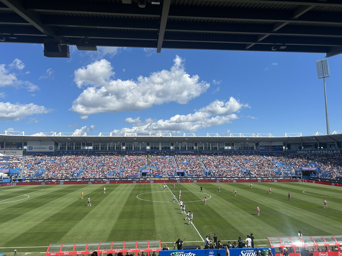 CharlesCamiran4's tweet photo. Montréal: capitale nord-américaine du sport professionnel féminin?
Record d’assistance au stade Saputo pour un match de la @NorthernSuperLg ✅Record d’assistance au centre bell pour un match de la @WNBA (été 2026)✅
Record d’assistance pour un match de la @PWHLPA (2024)✅
@RDSca https://t.co/yEEK2K6yyC