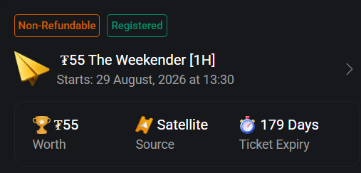 shipitplz's tweet photo. I cannot stress enough how soft the sattys are on @CoinPoker_OFF - especially tomorrow.

Stacking tickets for this weekend https://t.co/YAM4xOaLn3